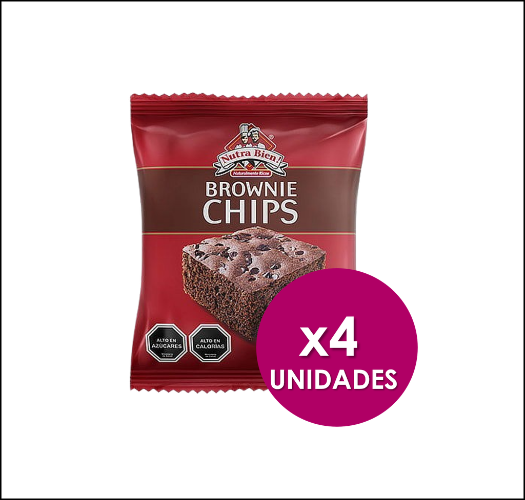 Brownie Chips Nutrabien (1paqx4uds)