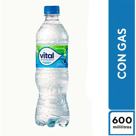 Agua Vital con Gas (12PET600ml-CJ)