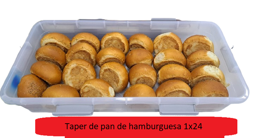 Taper Pan Hamburguesa 140 G (1x24uds)