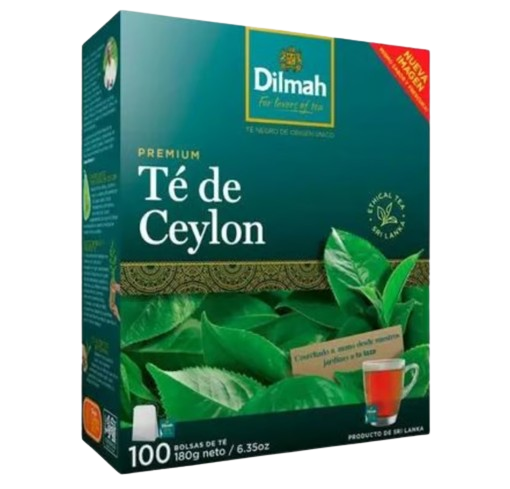 Té Premiun Dilmah 100ud