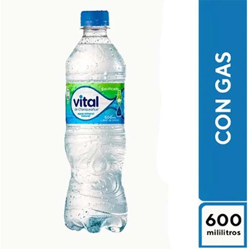 Agua Vital con Gas (12PET600ml-CJ)